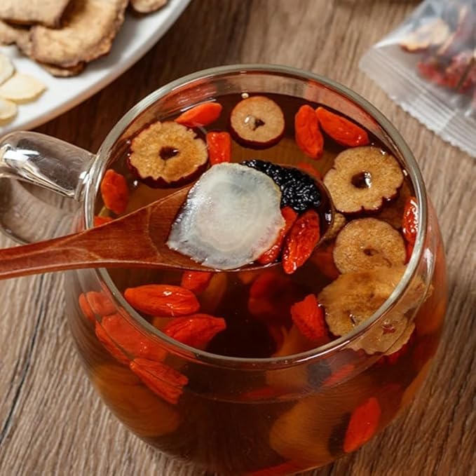 Six Treasure Kidney Cleanse Tea – Ginseng Five Treasures Herbal Detox Tea - Image 6