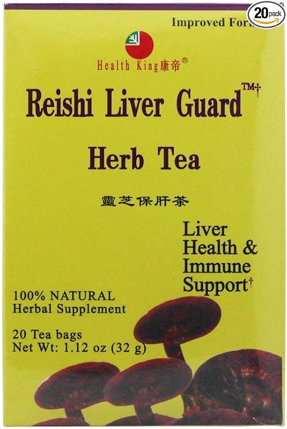 Health King Reishi Liver Guard Herb Tea by HealthKing