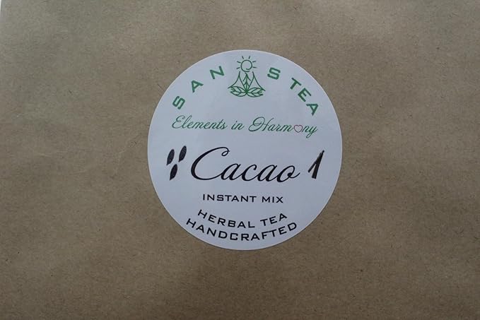 SanosTea Premium Organic Cacao Cinnamon tea and latte - Image 2