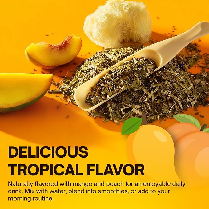 FreshDrinkUS, Premium 11.6oz Yerba Mate Super Blend Powder – Plant-Based - Image 7