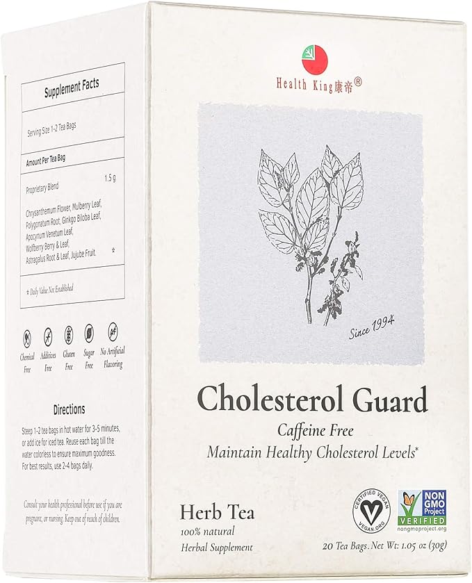 Health King Cholesterol Guard Herb Tea by HealthKing