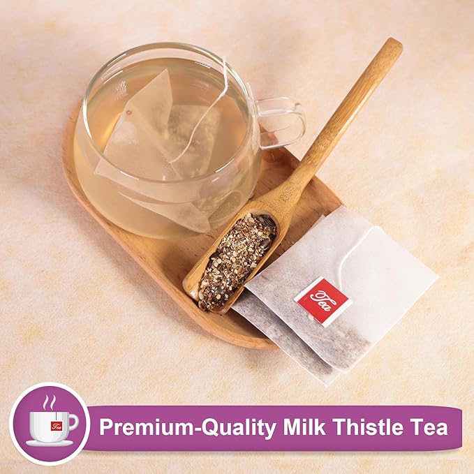 TEARELAE - Milk Thistle Tea - 3g x 50 Count - 100% Natural Milk Thistle Seeds - Image 3