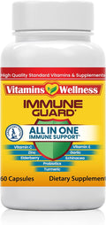 -10 in 1- Made in USA Immune Support Supplement–Elderberry Immune Guard and by VitaminsWellness