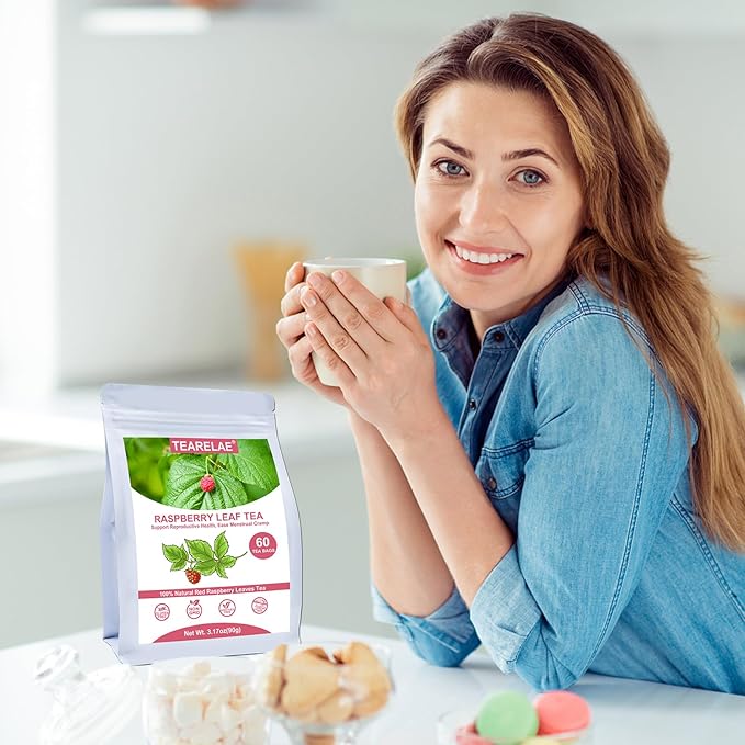 TEARELAE - Raspberry Leaf Tea - 1.5g x 60 Count - Premium Red Raspberry Leaves - Image 4