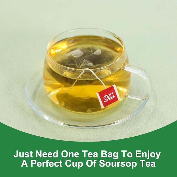 TEARELAE - Soursop Leaves Tea - 1.5g x 50 Count - 100% Pure Soursop Graviola - Image 4