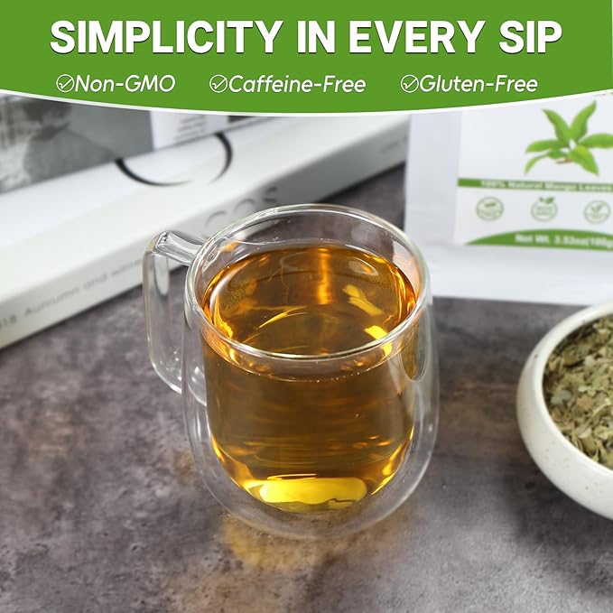 TEARELAE - Mango Leaf Tea Bags - 50 Count - Premium Mango Leaves - Natural - Image 4