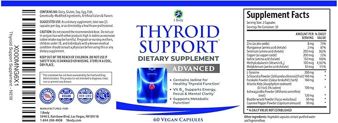 1 Body Thyroid Support Supplement - Image 9