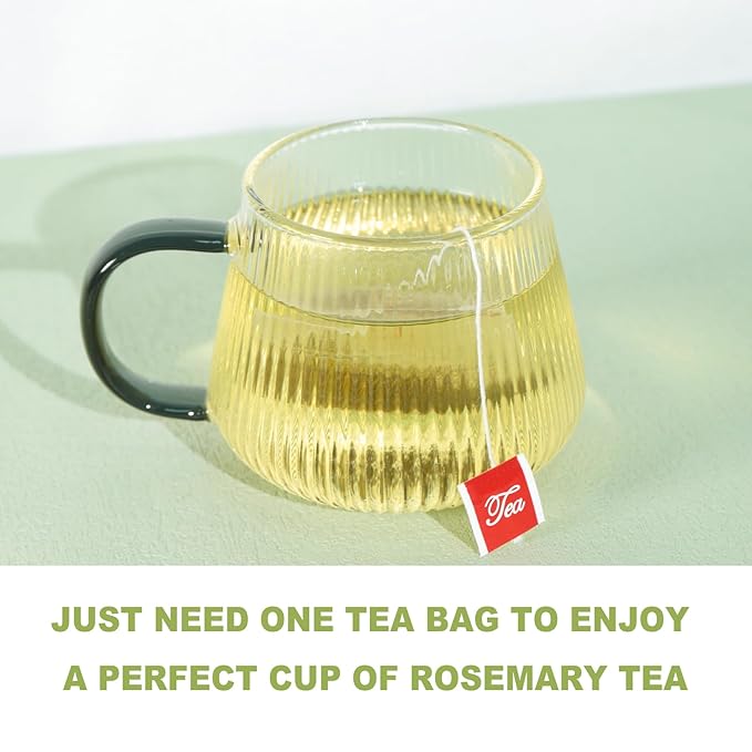 TEARELAE - Rosemary Tea - 1.5g x 50 Count - 100% Pure Rosemary Leaves Tea Bag - - Image 5