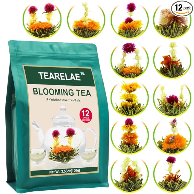 TEARELAE Blooming Tea Flowers by TEARELAE