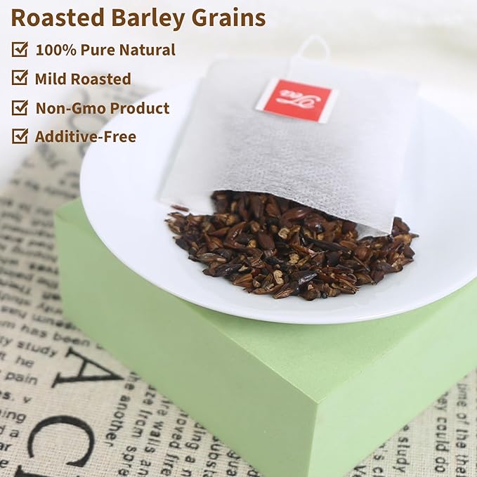 TEARELAE - Barley Bags - 4g x 50 Count - 100% Pure Natural Roated Barley Grains - Image 4