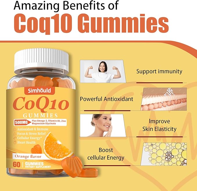 1 Pack CoQ10 500MG Gummies - Image 5