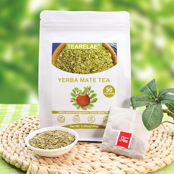TEARELAE - Yerba Mate Tea - 3g x 50 Count - 100% Pure Unsmoked Yerba Mate Tea - Image 5