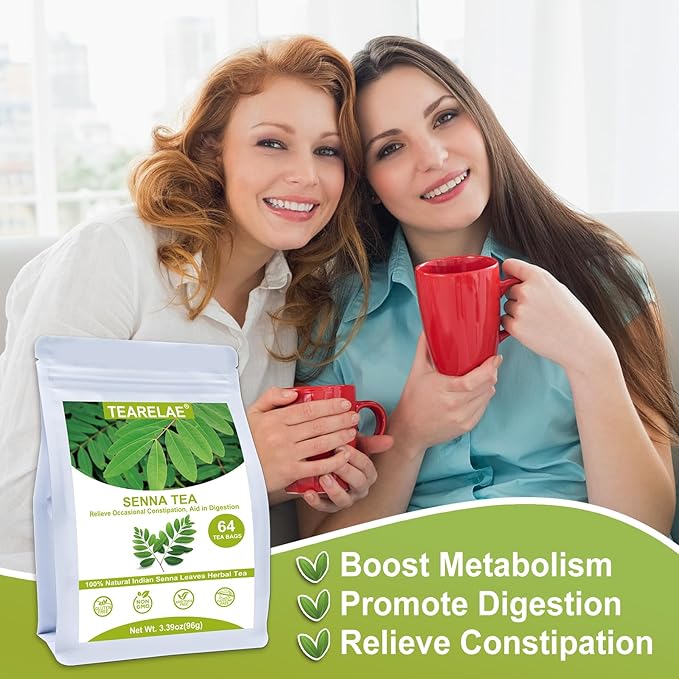TEARELAE - Senna Tea, Hojas de Sen - Premium Indian Senna Leaves Tea Bags - Image 7