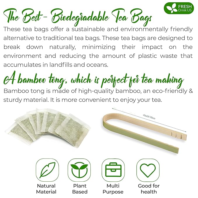 FreshDrinkUS, Premium 33 Neem Leaf Tea Bags, 100% Natural and Pure from Neem - Image 8