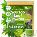 4.5oz Premium Soursop Leaf Powder – 100% Pure & Natural | Graviola Leaves by NaturalandPremiumHerbalTea