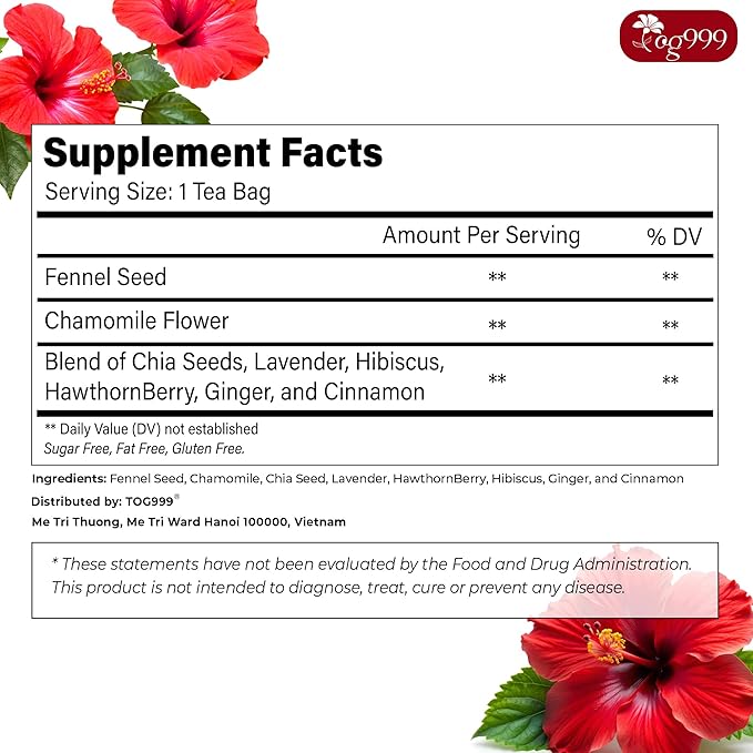 TOG999, Upgraded Pressure Balance Herbal Tea - Image 2