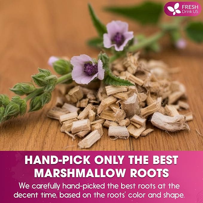 FreshDrinkUS, Premium 16oz Marshmallow Root Powder. Finely Ground – Premium - Image 6