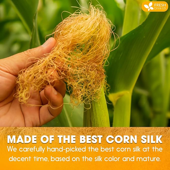 FreshDrinkUS, Corn Silk Powder 8oz – Premium Herbal Ingredient, Pure Ground - Image 5