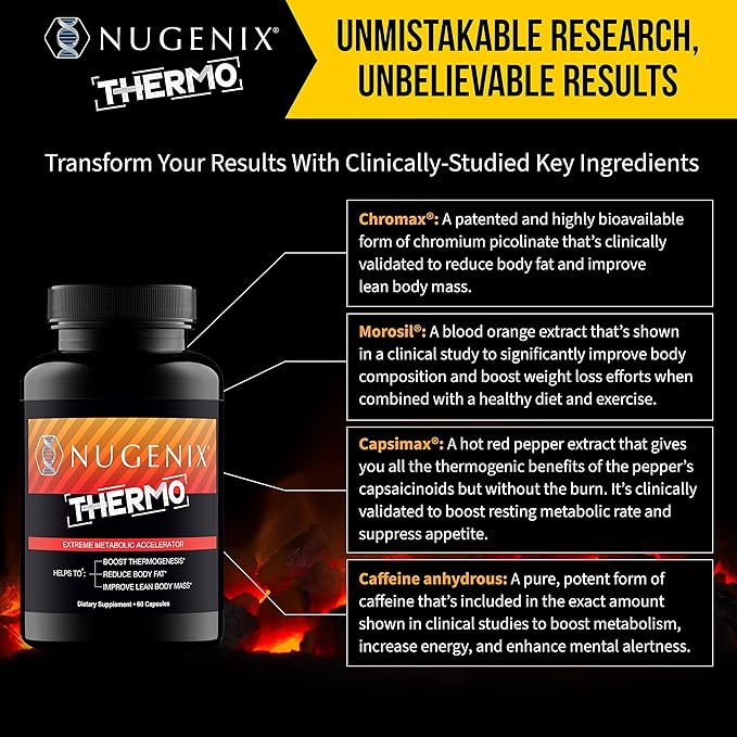 Nugenix Thermo - Thermogenic Fat Burner Supplement Pills - Image 5