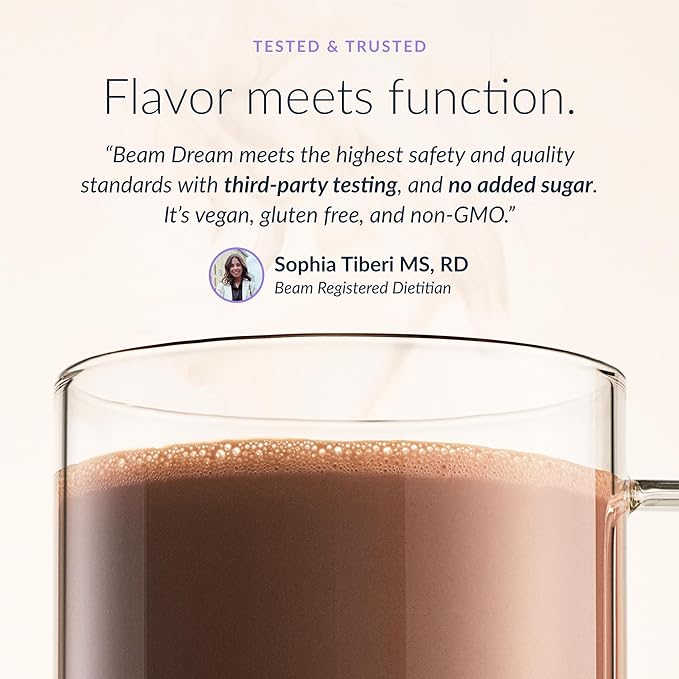 Beam Dream Sleep Powder Variety Pack, L-Theanine, Reishi & Magnesium, Third - Image 5