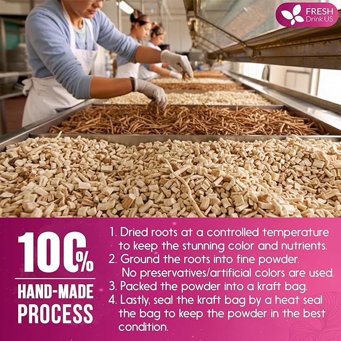 FreshDrinkUS, Premium 16oz Marshmallow Root Powder. Finely Ground – Premium - Image 7