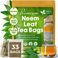 FreshDrinkUS, Premium 33 Neem Leaf Tea Bags, 100% Natural and Pure from Neem by NaturalandPremiumHerbalTea