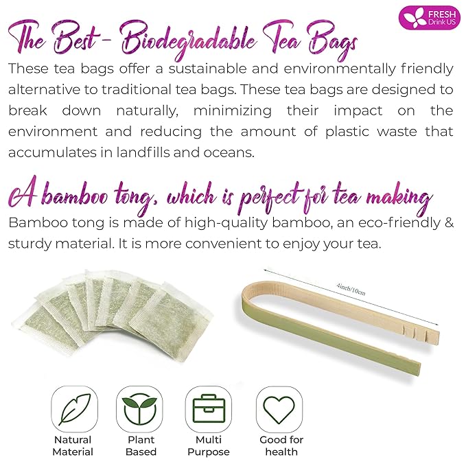 FreshDrinkUS, Premium 205 Milk Thistle Tea Bags, 100% Natural & Pure from Milk - Image 8