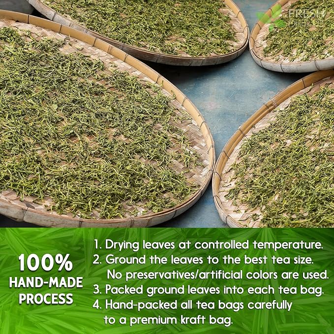 FreshDrinkUS, 20 Rosemary Leaf Tea Bags, 100% Natural and Pure Rosemary Dried - Image 7